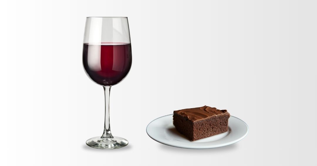 Merlot i čokoladni kolač
